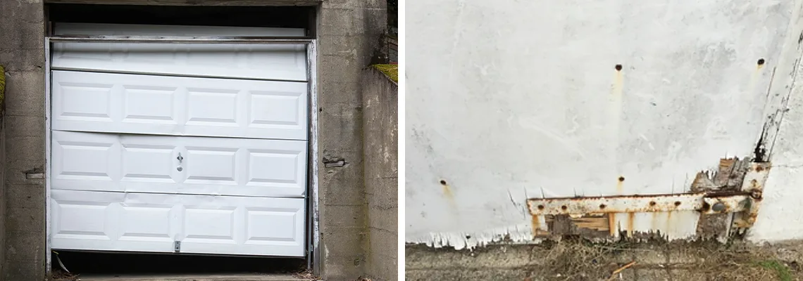 Rotten Commercial Garage Door Repair in Carbondale, IL