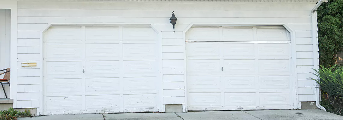 Roller Garage Door Dropped Down Replacement in Carbondale, IL