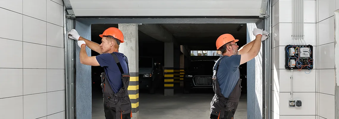 Wooden Garage Door Frame Repair in Carbondale, Illinois